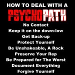 How to Deal With a Psychopath