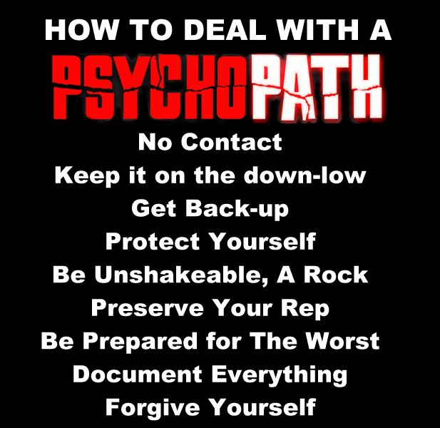 How to get back at a sociopath